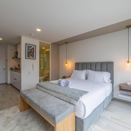 Modern Loft In Centro Internacional Lägenhet Bogotá Exteriör bild