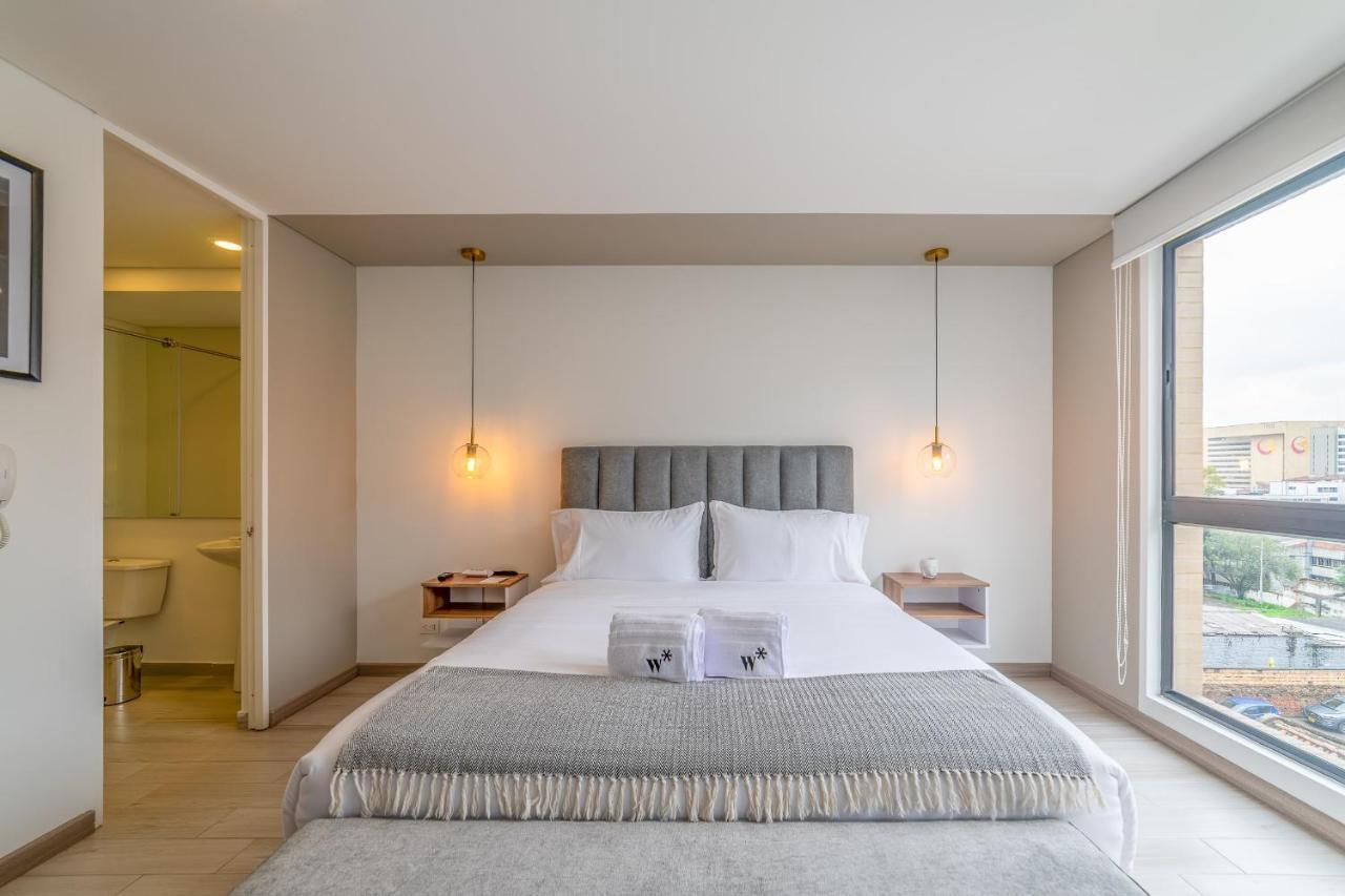 Modern Loft In Centro Internacional Lägenhet Bogotá Exteriör bild